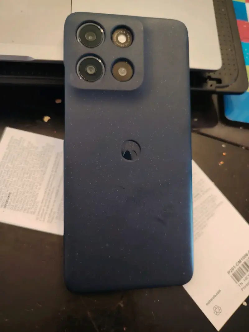 Teléfono Motorola 5G Azul - 1