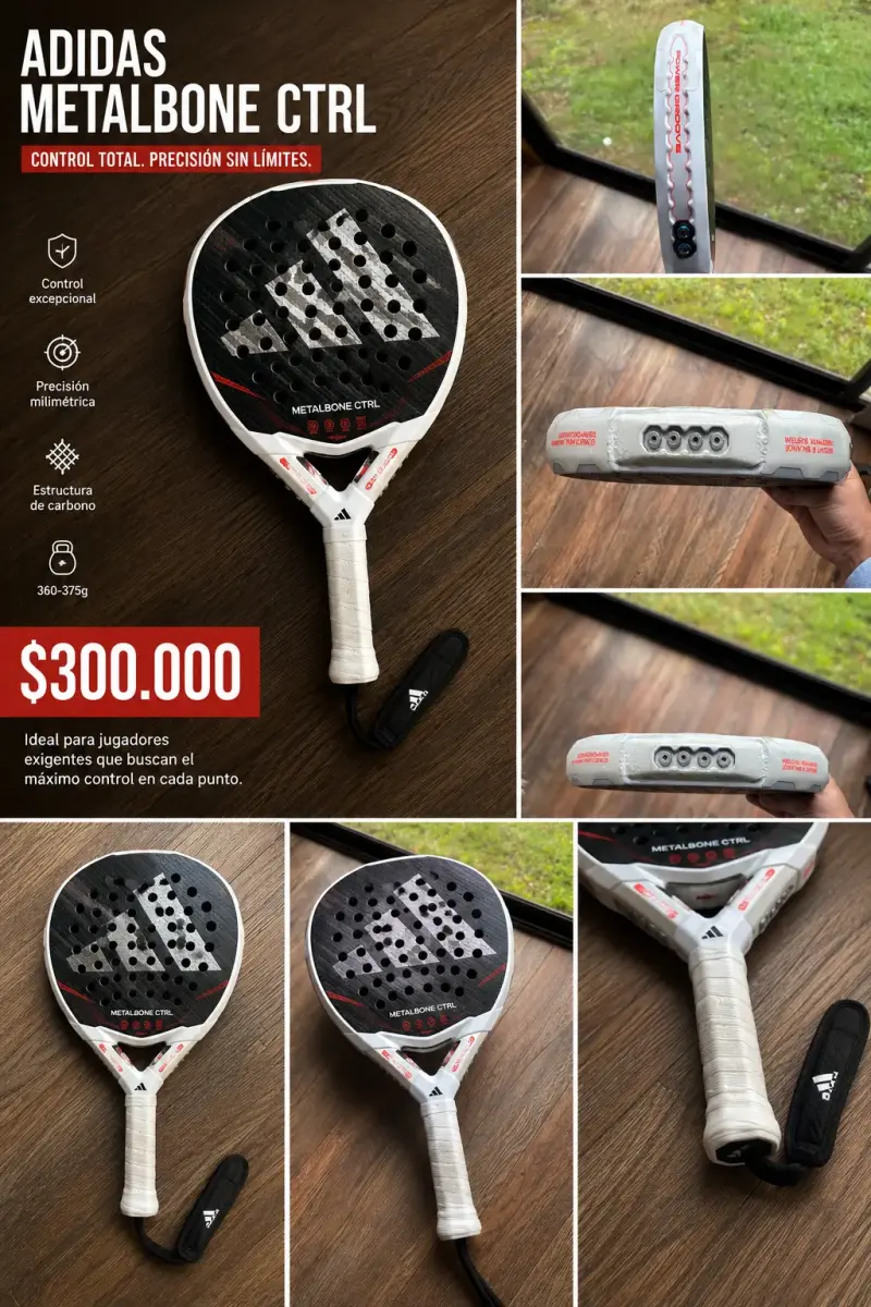 Pala de pádel Adidas Metalbone CTRL - 1