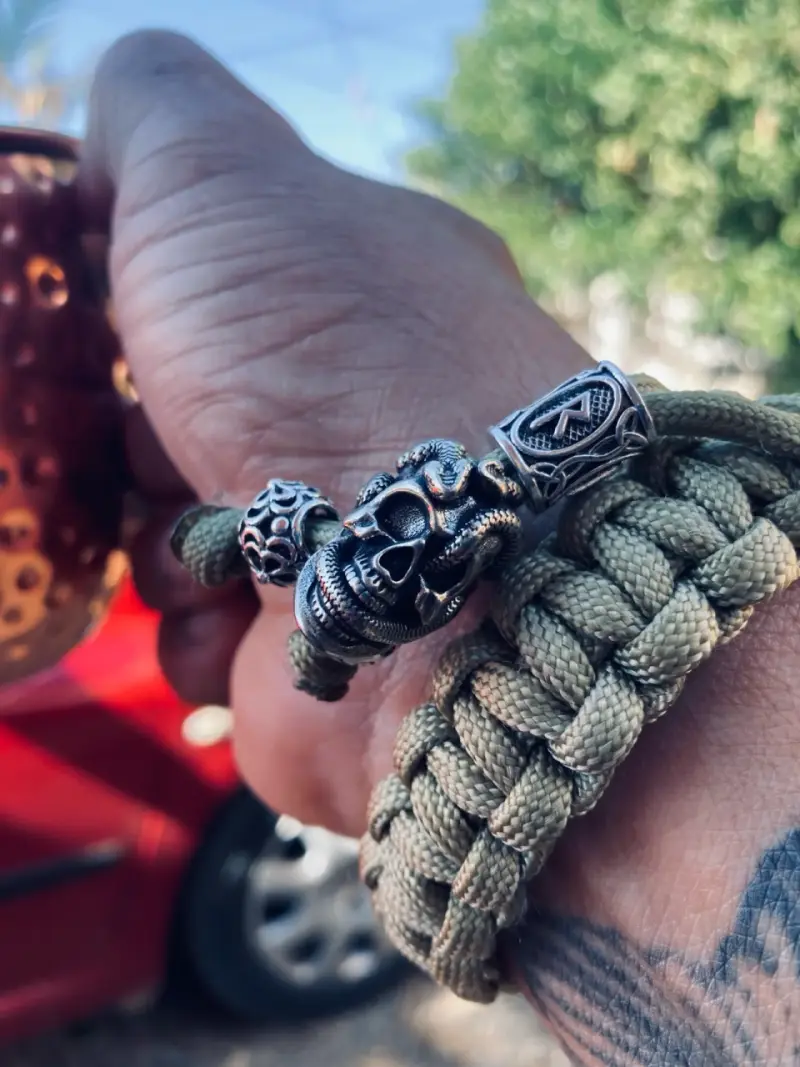 Pulseras de paracord hechas a mano - 6