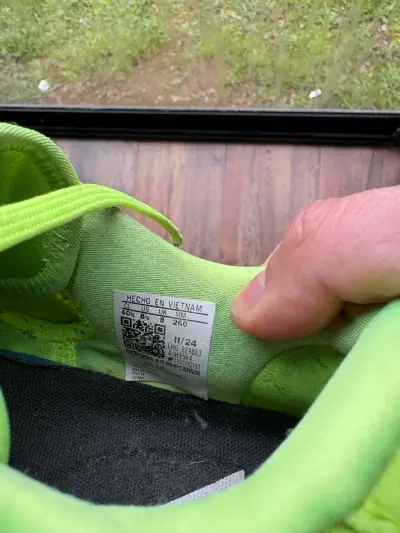 Zapatillas deportivas verdes Adidas - miniatura 1