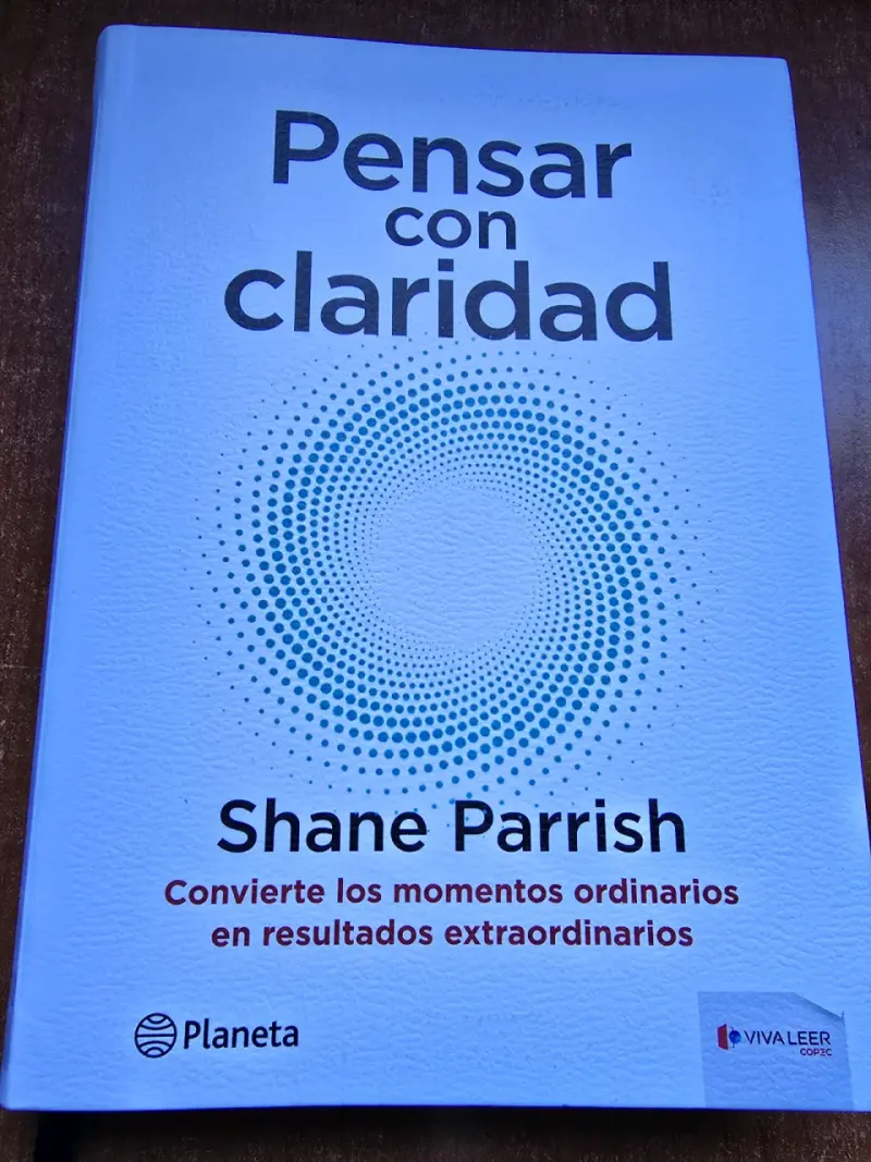 Libro 'Pensar con Claridad' Shane Parrish - 1