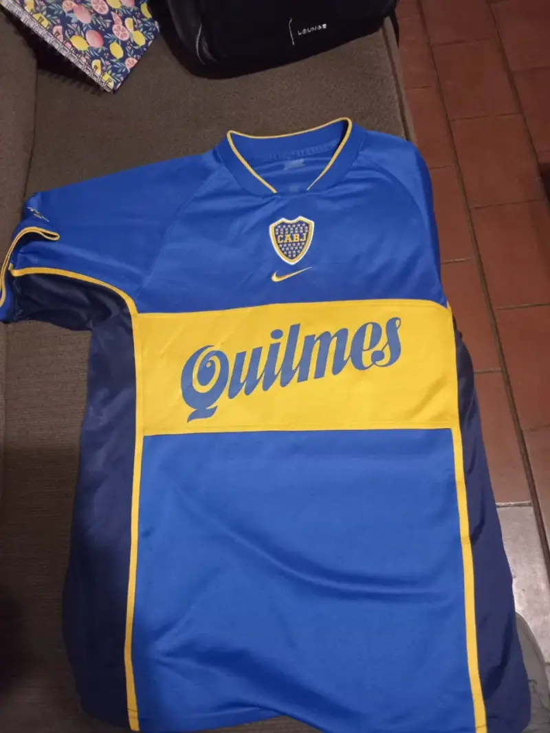 Camiseta Boca Juniors final Intercontinental 2001 - 3
