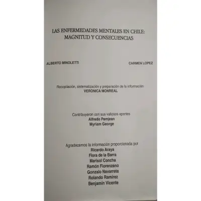 Enfermedades Mentales en Chile - miniatura 3