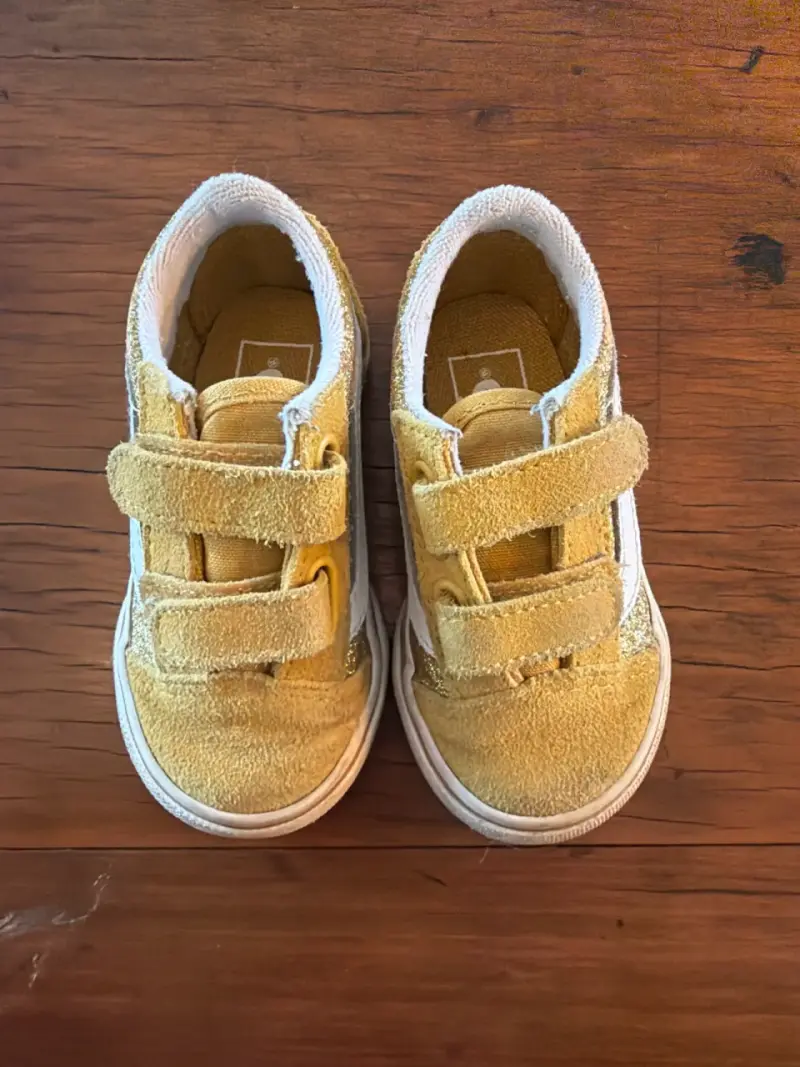 Zapatillas VANS amarillas con velcro - 2