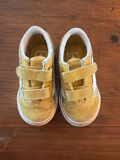 Zapatillas VANS amarillas con velcro - miniatura 2