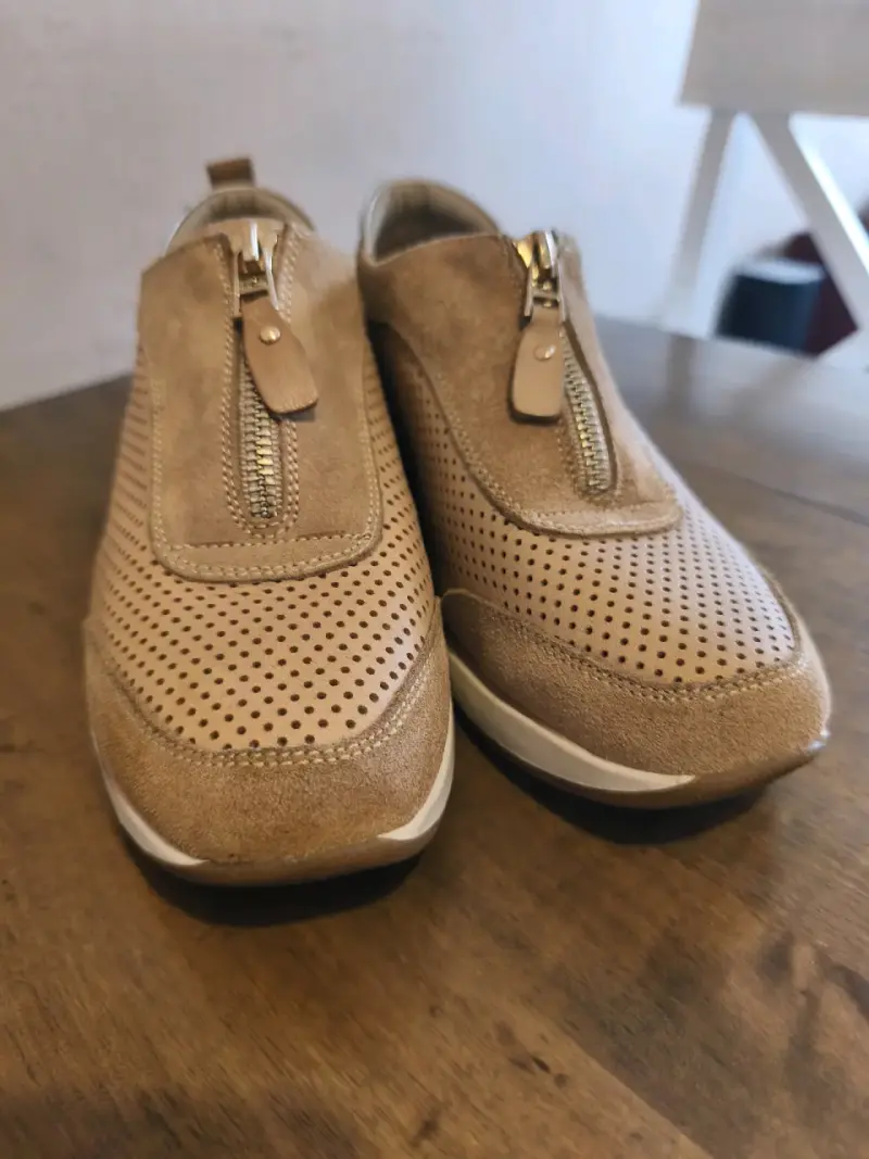 Zapatillas Bruno Rossi beige - 2