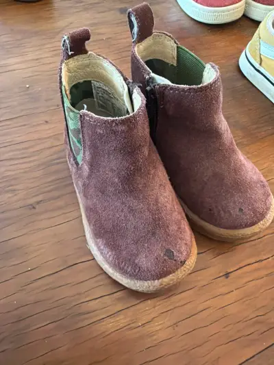 Botín de cuero Hush puppies - miniatura 1