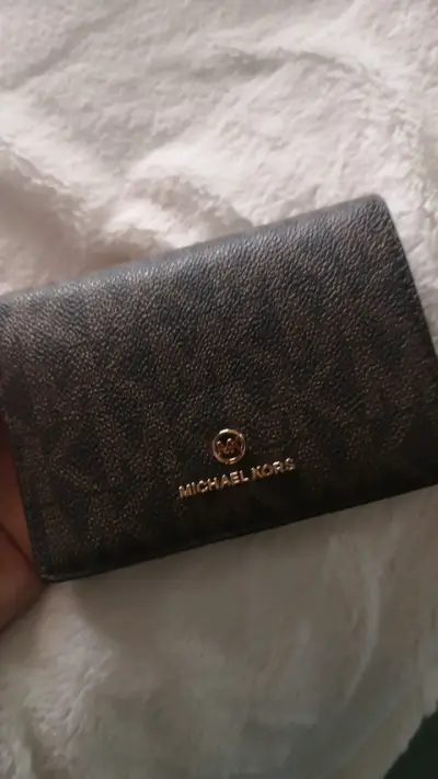 Billetera Michael Kors marrón - miniatura 1