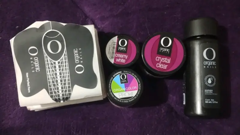 Kit de uñas Organic Nails acrílico