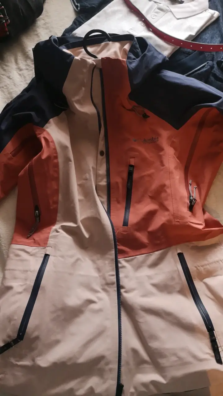 Chaqueta Columbia bicolor de invierno - 1