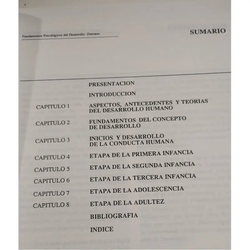 Fundamentos Psicológicos del Desarrollo Humano - 2