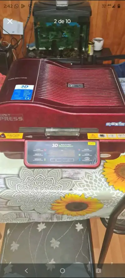 Máquina de sublimación 3D - miniatura 1