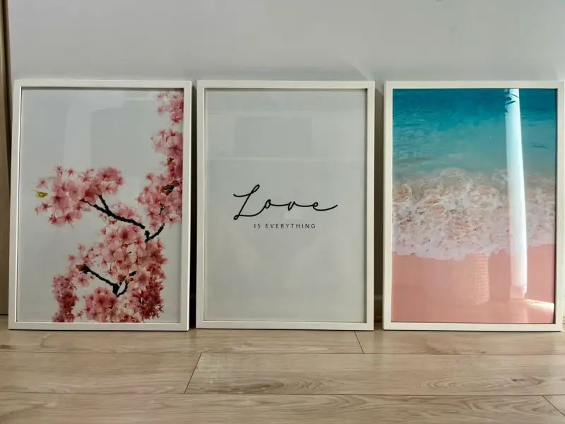 Set de tres cuadros decorativos - 1