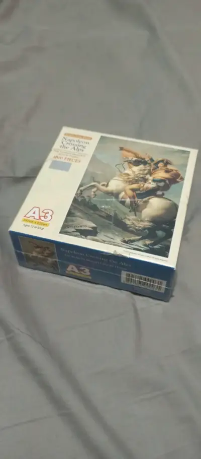 Puzzle Napoleón cruzando los Alpes - miniatura 1