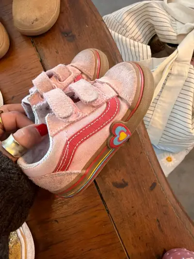 Zapatillas VANS rosadas para niña - miniatura 1