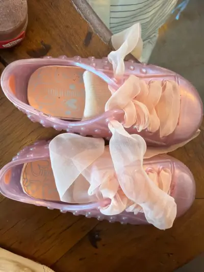 Zapatillas Mini Melissa rosas para niña - miniatura 2