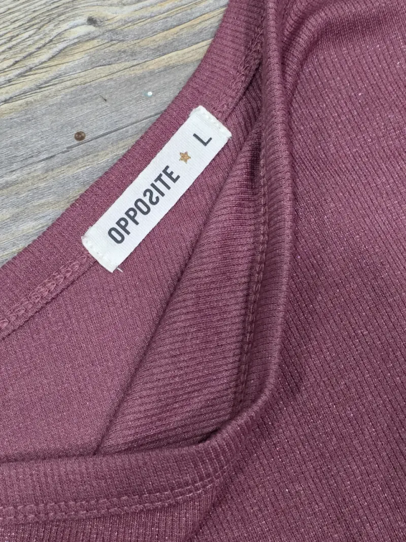 Top de un hombro rosado - 2