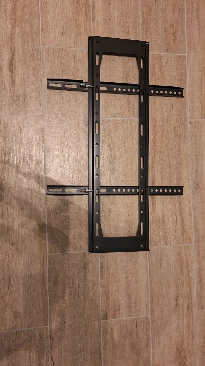 Soporte de pared para TV negro