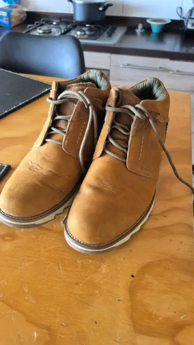 Botines de cuero marrón - miniatura 3