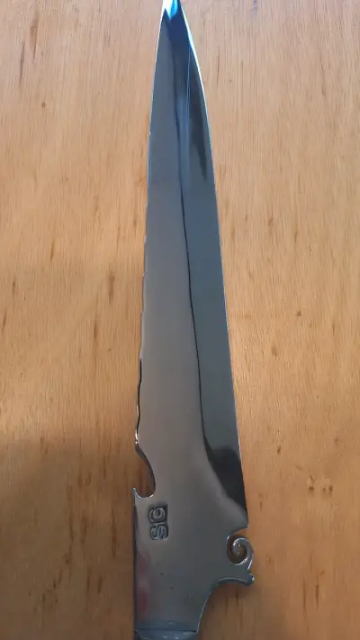Cuchillo asado serra grande - miniatura 1