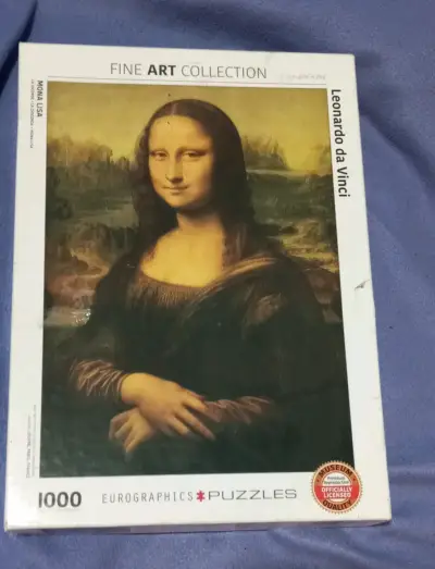Rompecabezas Mona Lisa 1000 piezas - miniatura 1