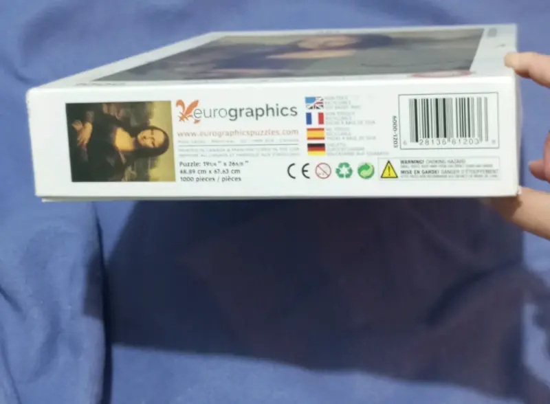 Rompecabezas Mona Lisa 1000 piezas - 3