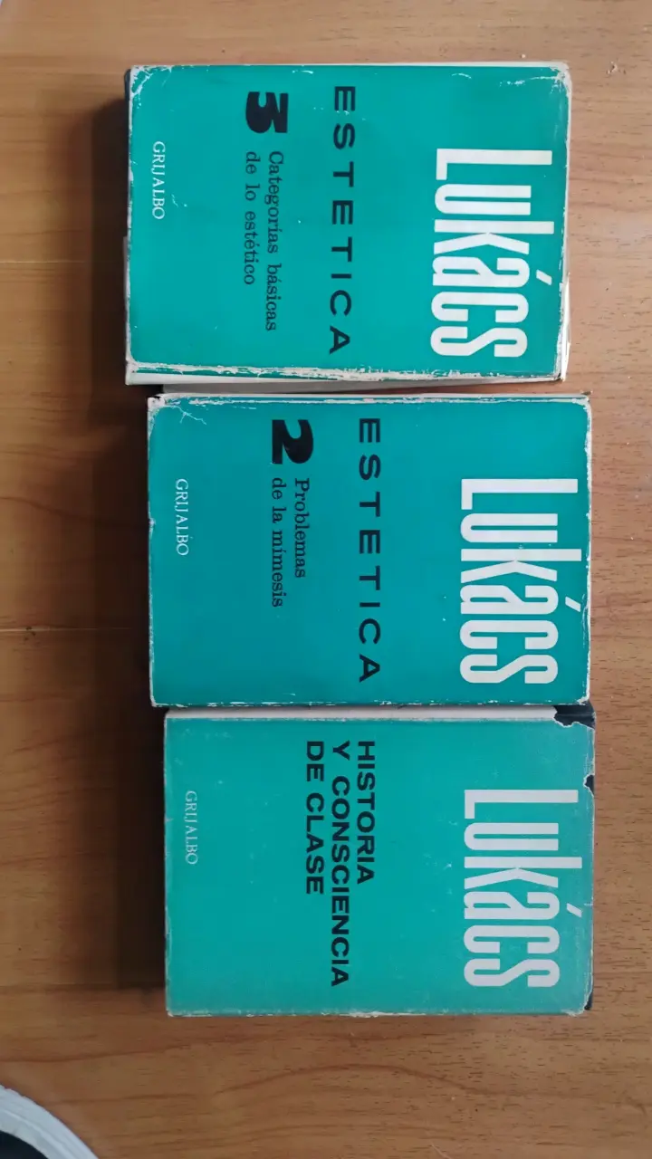 Colección libros de Lukács