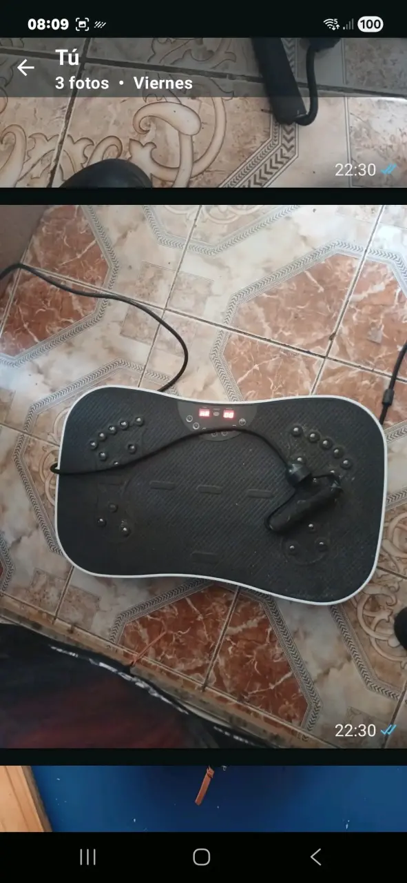 Plataforma vibratoria para ejercicio - 1