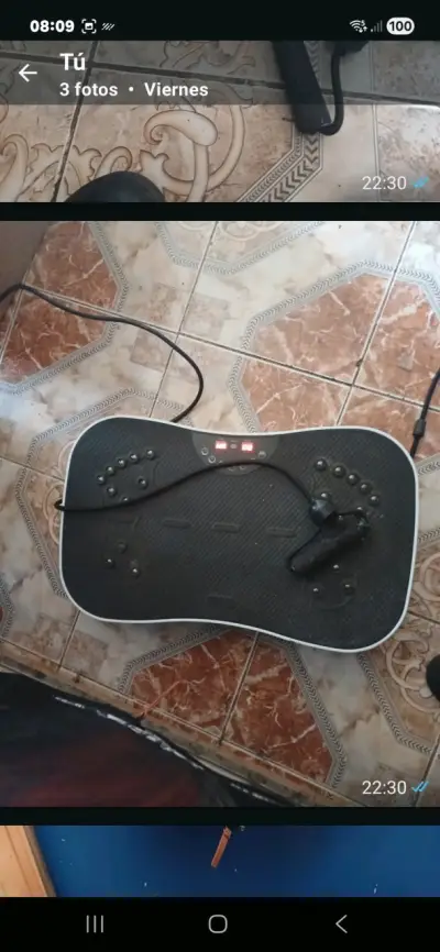 Plataforma vibratoria para ejercicio - miniatura 1