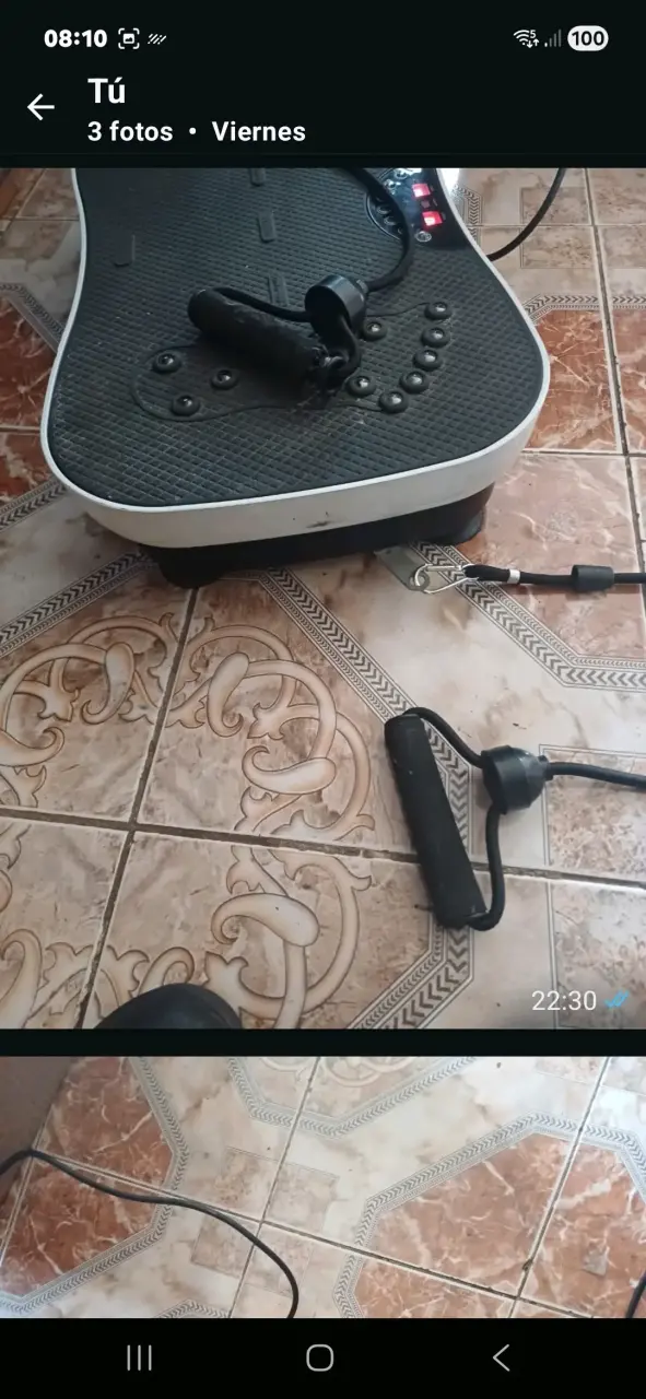 Plataforma vibratoria para ejercicio - 2