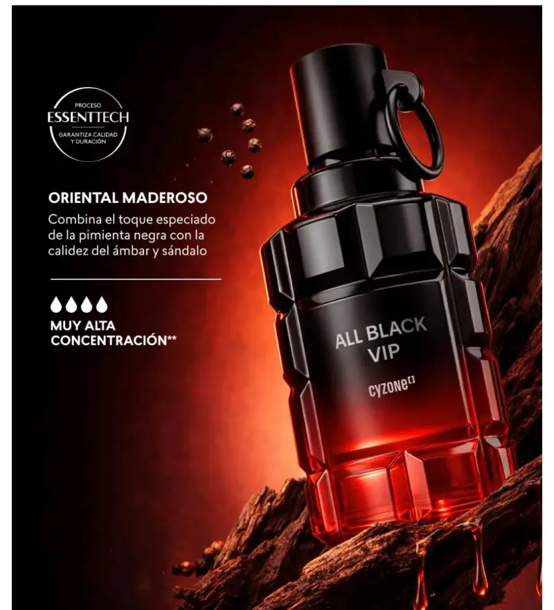 Perfume All Black VIP Cyzone