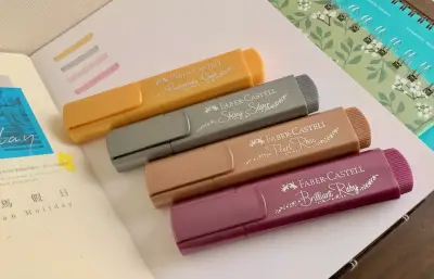 Set de destacadores Faber-Castell Metálicos Pastel - miniatura 1