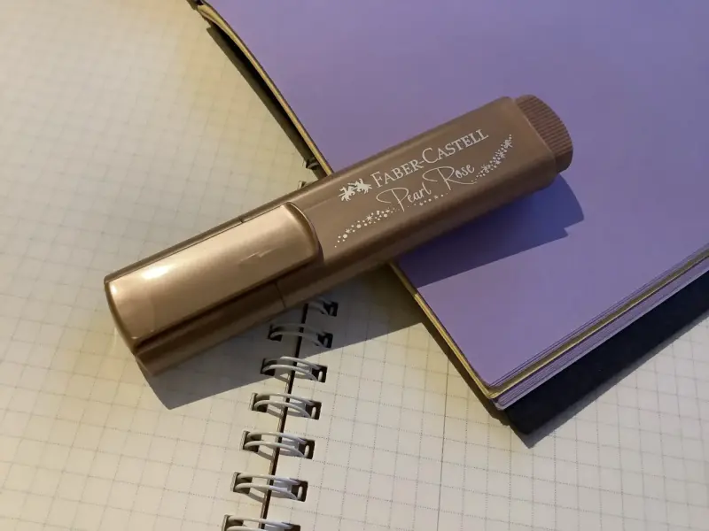 Set de destacadores Faber-Castell Metálicos Pastel - 3