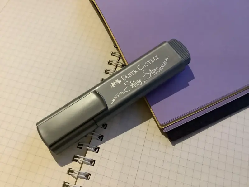 Set de destacadores Faber-Castell Metálicos Pastel - 4