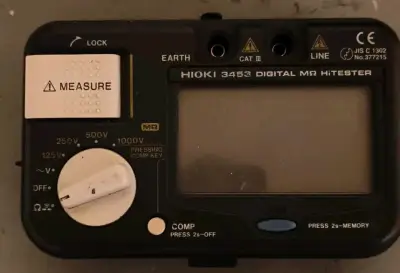Medidor de resistencia digital Hioki 3453 (Meyer) - miniatura 1