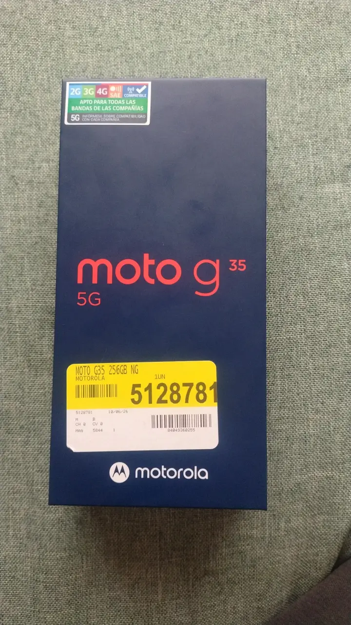 Moto G35 5G sellado nuevo - 2