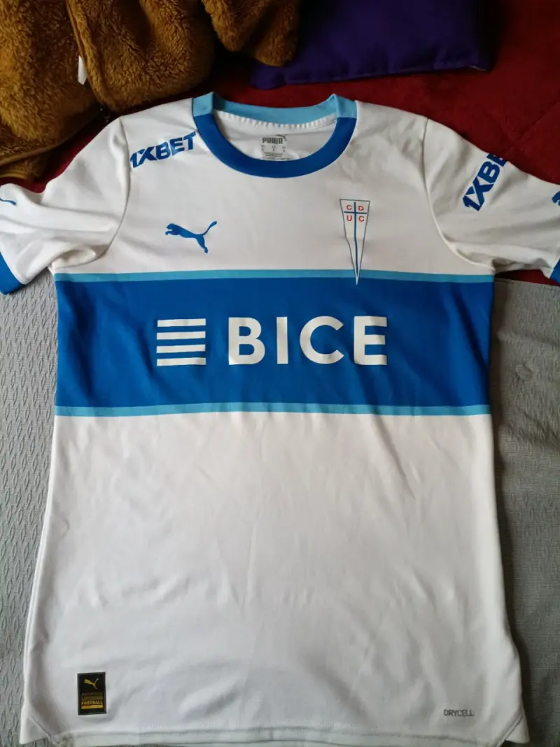 Camiseta club blanco y azul - 1