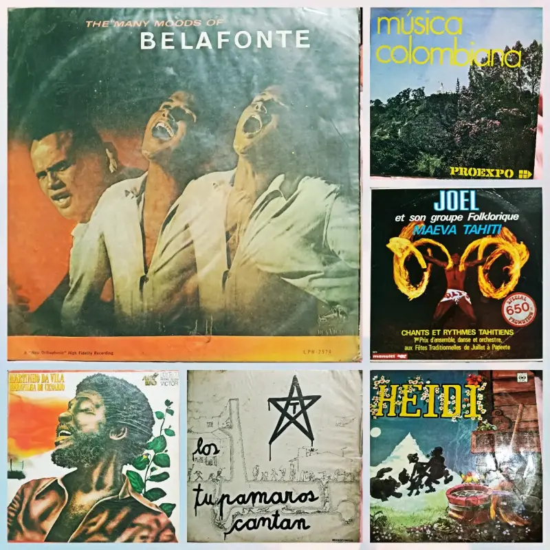 Colección de discos de vinilo - 1