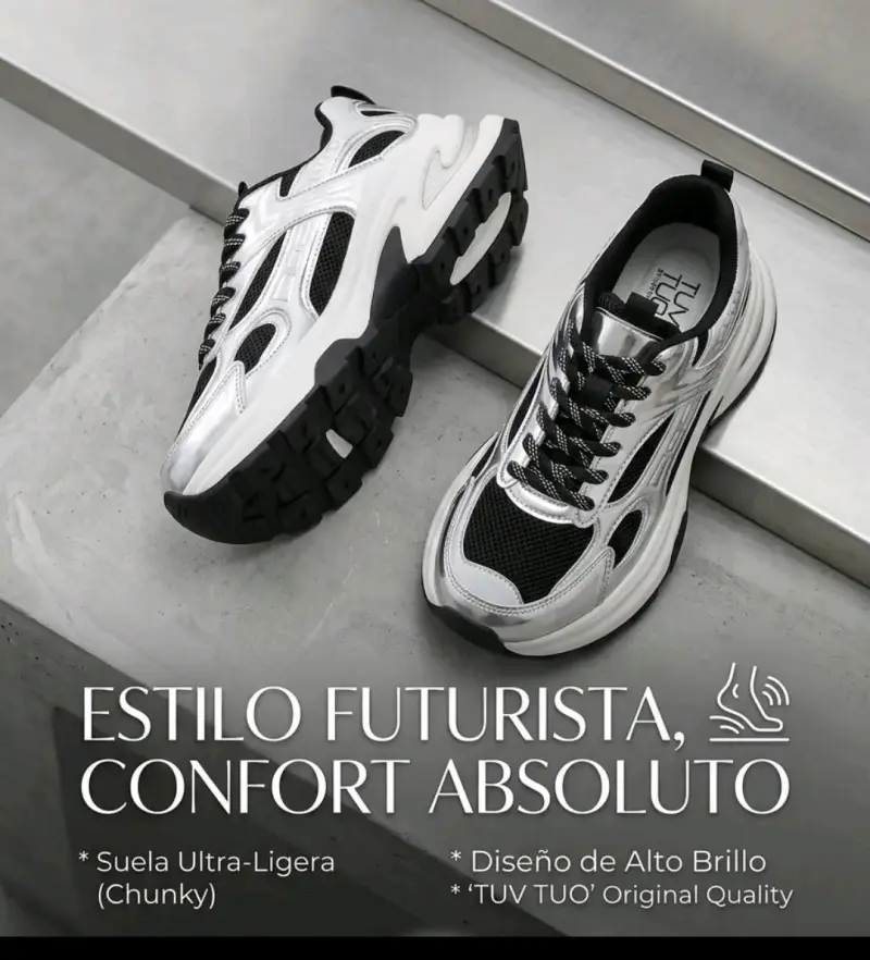 Zapatillas chunky futuristas - 1