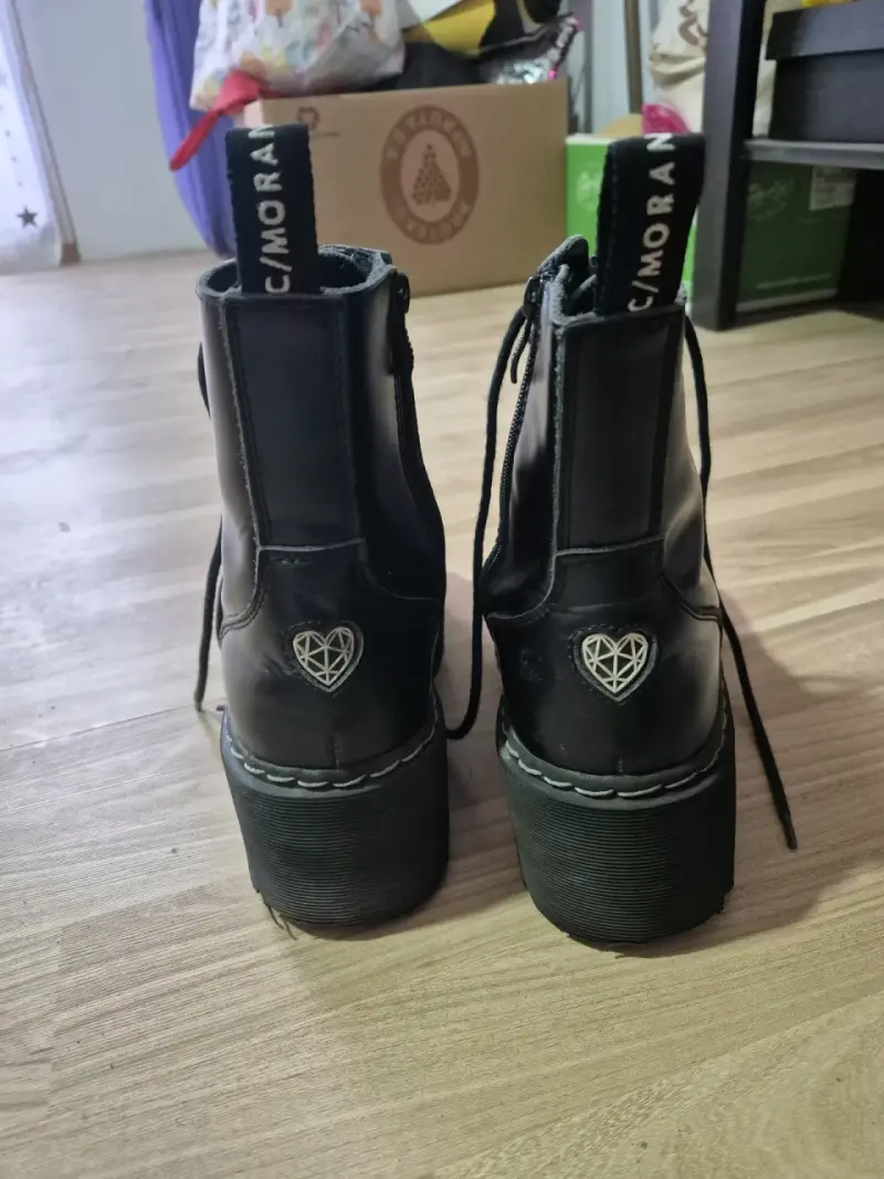 Botas negras Mujer T38 Marca C/Moran - 5