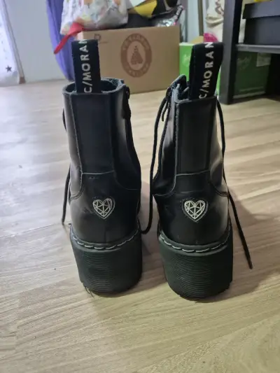 Botas negras Mujer T38 Marca C/Moran - miniatura 5