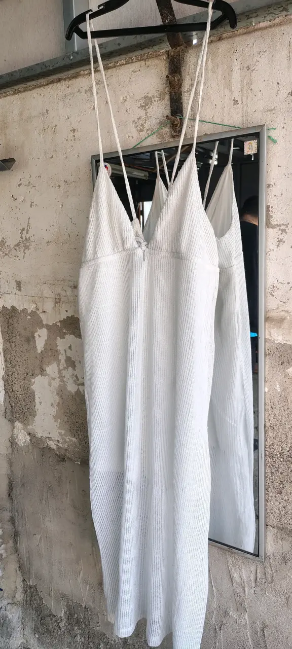 Vestido blanco casual