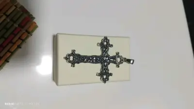 Collar con cruz de plata 925 - miniatura 5