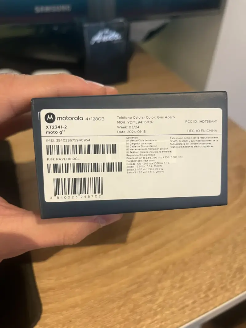Smartphone Motorola Moto G14 - 3