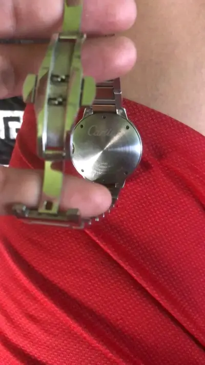 Reloj de pulsera elegante plateado - miniatura 3