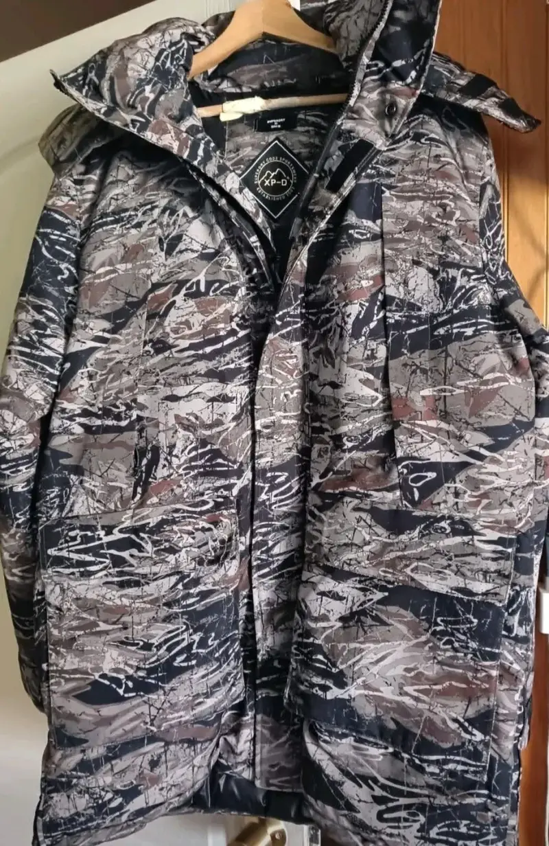 Parka camuflada invierno - 2