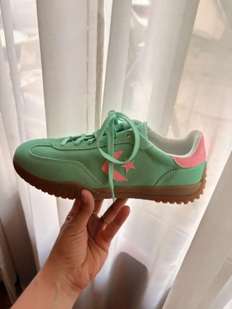 Zapatillas deportivas Converse verdes - 3