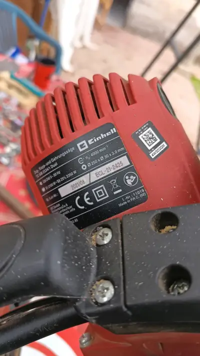 Sierra ingleteadora Einhell roja - miniatura 1
