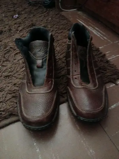 Zapatos de cuero café - miniatura 1