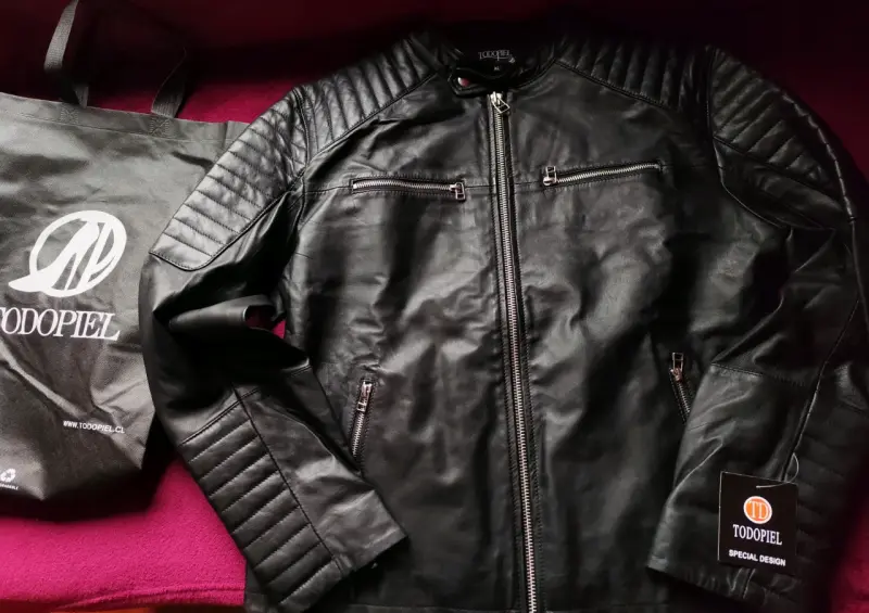 Chaqueta cuero negra Todopiel - 2